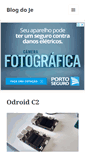 Mobile Screenshot of blogdoje.com.br